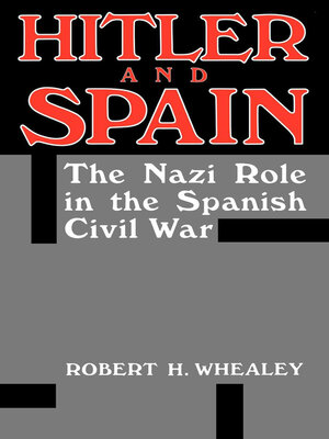 cover image of Hitler and Spain